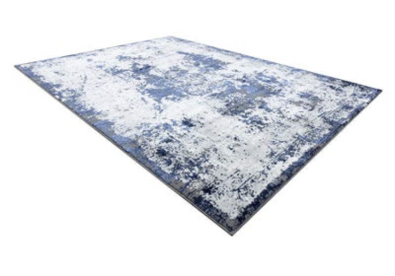 Image of RugsX Carpet Allure 1959 Abstraction - Structural, Stylish, Glamour White / Blue 120X170 Cm