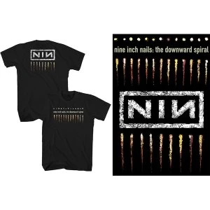 Image of Nine Inch Nails - Downward Spiral Unisex Medium T-Shirt - Black