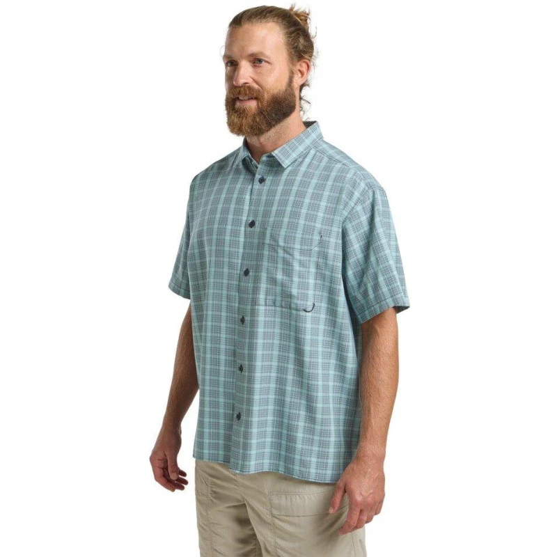 Image of Jack Wolfskin Mens JW Meseta Short-Sleeve Performance T-Shirt Dark Navy male Small