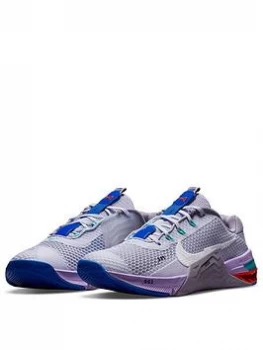 Image of Nike Metcon 7 - Purple/White, Purple/White, Size 4, Women