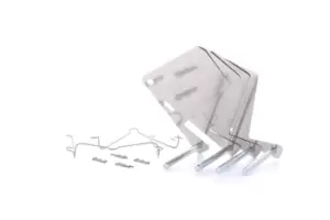 Image of TRW Accessory Kit, disc brake pads PFK17 FORD,HYUNDAI,TVR,CAPRI III (GECP),GRANADA (GU),ESCORT II (ATH),Capri (ECJ),CAPRI II (GECP)