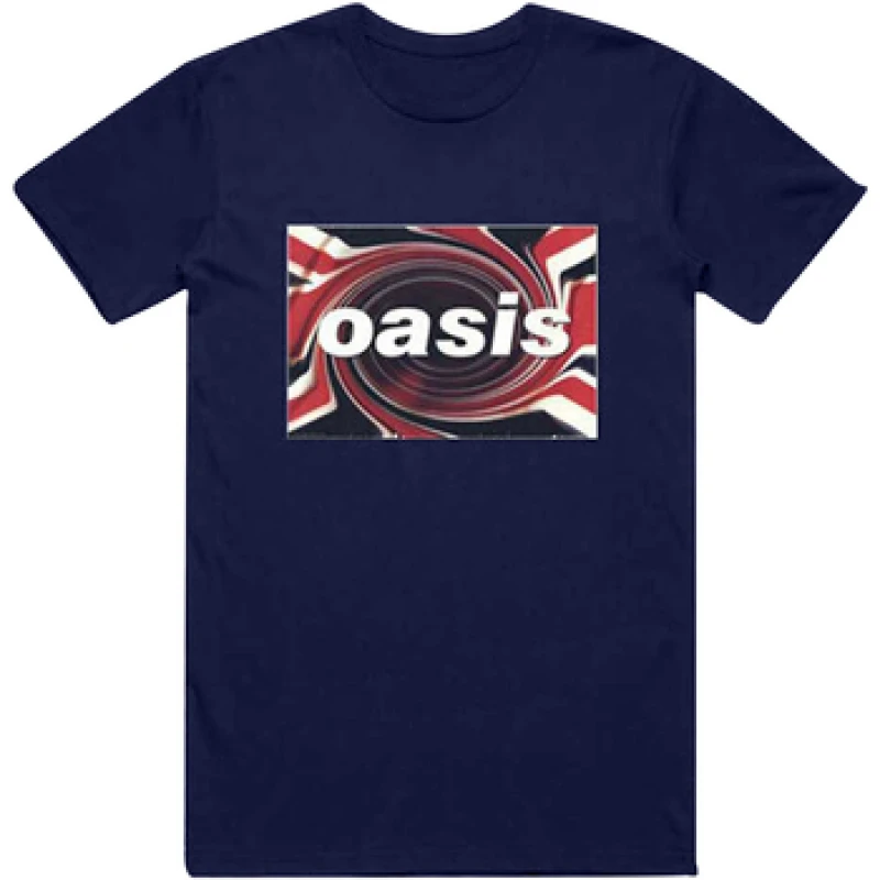 Image of Oasis Union Jack T-Shirt Navy male
