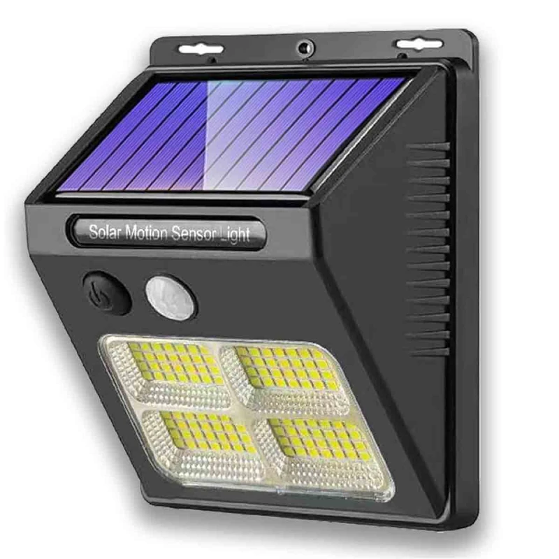 Image of Garden Gear 112 LED Motion Sensor Solar Powered Light Weatherproof Outdoor Security Light And 270 Degree Wide Beam (1)