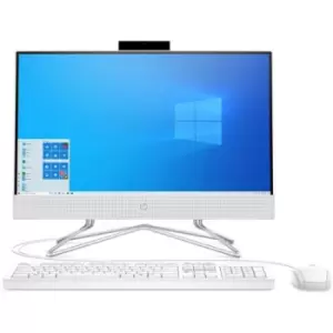 Image of HP 22-dd1001na Intel Core i3 54.6cm (21.5") 1920 x 1080 pixels 4GB DDR4-SDRAM 256GB SSD All-in-One PC Windows 11 Home WiFi 5 (802.11ac) White