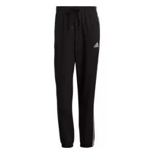 Image of adidas Tapered Fleeced Jogging Bottoms Mens - Black