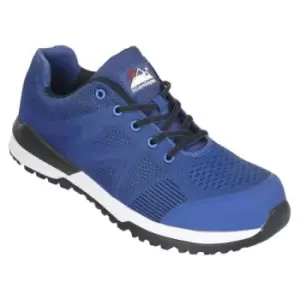 Image of Himalayan 4310 Unisex Blue Toe Capped Safety Trainers, UK 7, EU 41