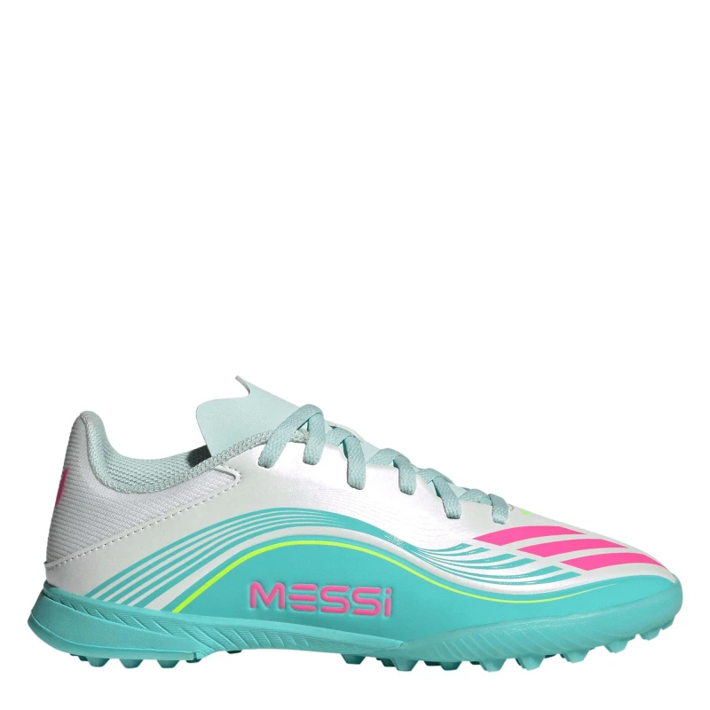 Image of Adidas Children's Football boots adidas F50 Messi League TF Blanc Unisex 34 JQ0944