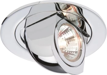 Image of KnightsBridge IP20 12V 50W max. Swivel & Scoop Fitting - Chrome