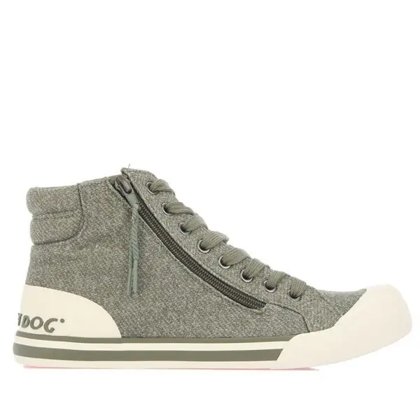 Image of Rocket Dog Jazzin Hi Jersey Pumps - Green 3