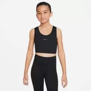 Image of Nike Yoga Dri-FIT Big Kids (Girls') Tank - Black