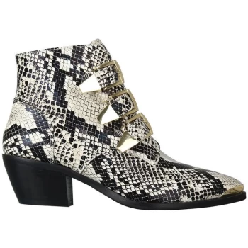 Image of Biba Python Buckle Boots - Snake