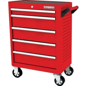 Image of Kennedy RED-28" 5 Drawer Roller Cabinet