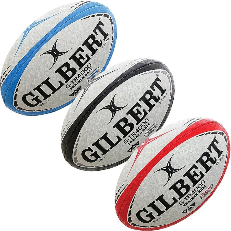 Image of Gilbert Gilbert G-TR4000 Trainer Rugby Ball White White unisex Size 5