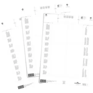 Image of Durable Insert Sheets for Ticket Holder 140/90 x 65mm