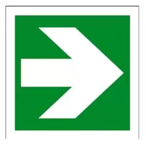 Image of The House Nameplate Company Lateral Arrow Self-Adhesive Labels, (H)150mm (W)150mm