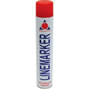 Image of Aerosol Line Marking Spray Paint Red