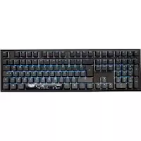 Image of Ducky Shine 7 Blackout USB RGB Backlit Gaming Keyboard Speed Silver Cherry