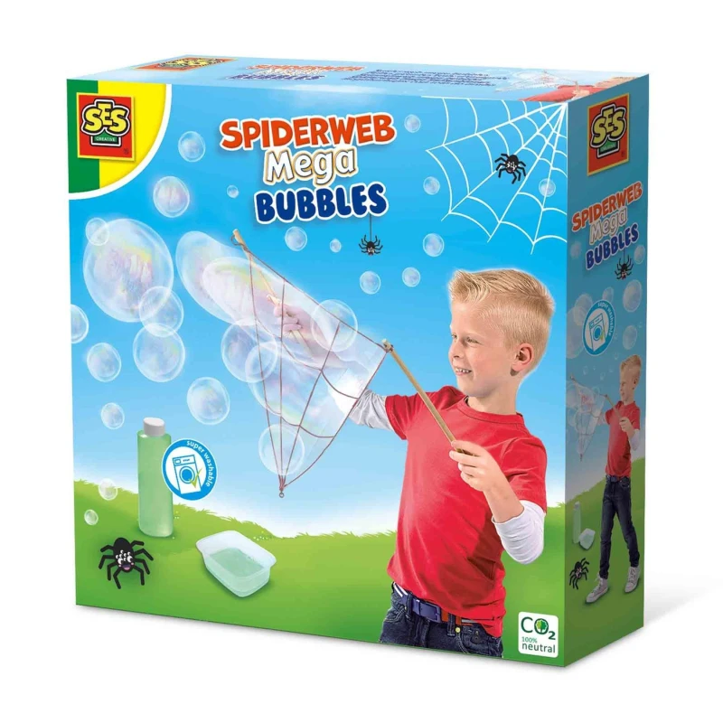 Image of SES Creative Spiderweb Mega Bubbles Multi unisex