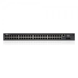 Image of DELL PowerConnect N2048P Managed L2+ Gigabit Ethernet (10/100/1000) Black 1U Power over Ethernet (PoE)