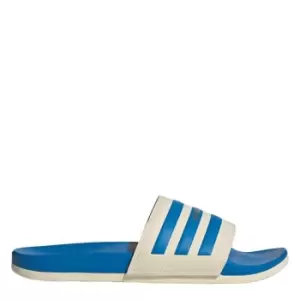 Image of adidas Adilette Comfort Slides Unisex - Wonder White / Blue Rush / Gol