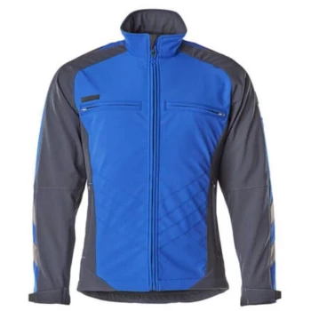 Image of Dresden Softshell Jacket Royal Blue/Dark Navy - Medium - Mascot