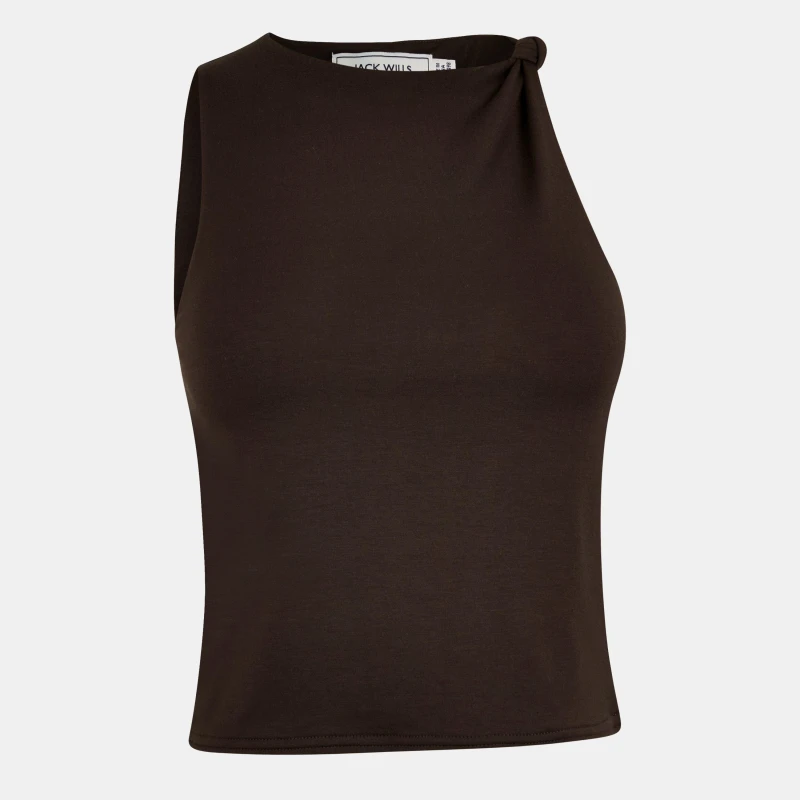 Image of Jack Wills Knit Vest - Brown Brown 8