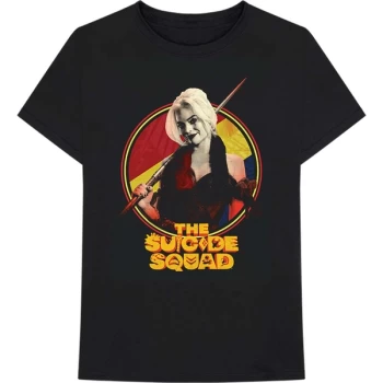 Image of The Suicide Squad - Harley Framed Unisex Small T-Shirt - Black