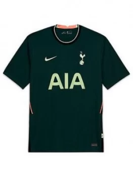 Image of Nike Youth Tottenham 2020/21 Away Short Sleeved Stadium Jersey - Green, Size S