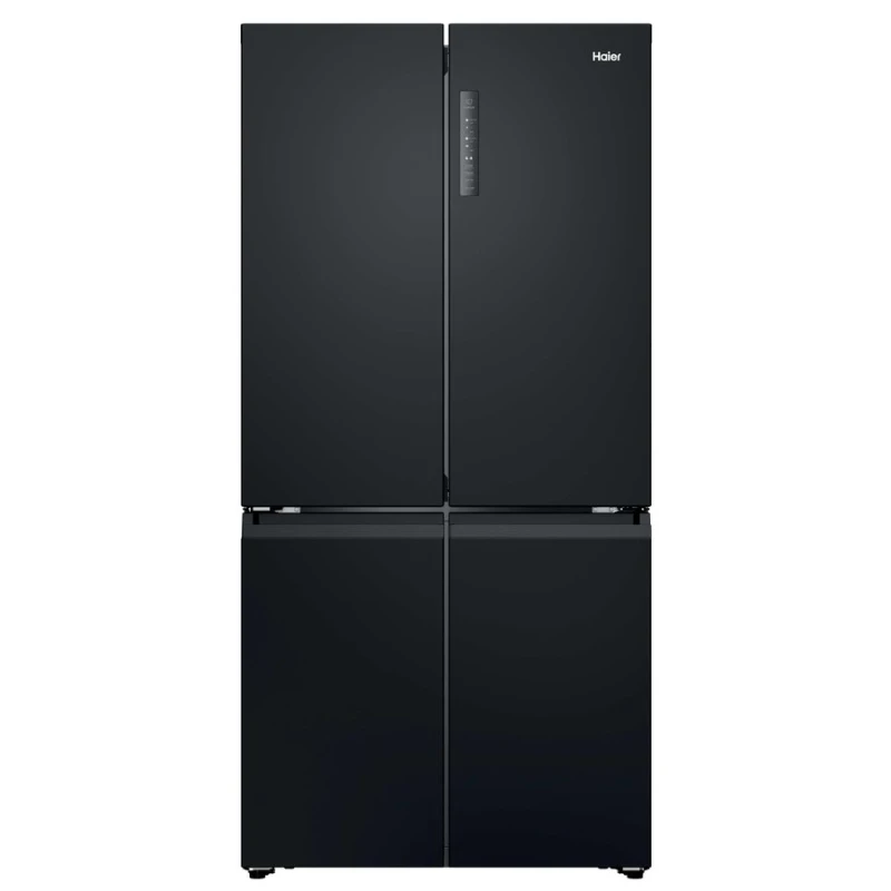 Image of Haier HCR39F19ENPT Four Door French Style Fridge Freezer - SLATE BLACK HCR39F19ENPT