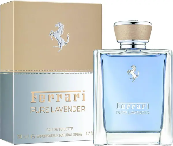 Image of Ferrari Pure Lavender Eau de Toilette For Him 50ml