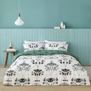 Image of Chrysirida Butterflies Duvet Cover Set Multi / King