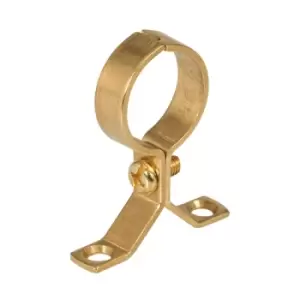 Image of Plumbob Brass Pipe Bracket - 5pk 22mm
