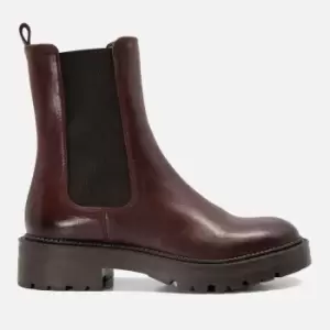 Image of Dune Womens Picture Leather Chelsea Boots - UK 5