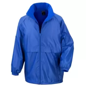 Image of Result Mens Core Adult DWL Jacket (With Fold Away Hood) (S) (Royal)