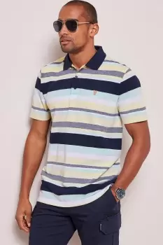 Image of Guinness Birdseye Stripe Polo Shirt
