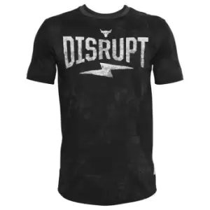 Image of Under Armour Armour Rock Disrupt T Shirt Mens - Black