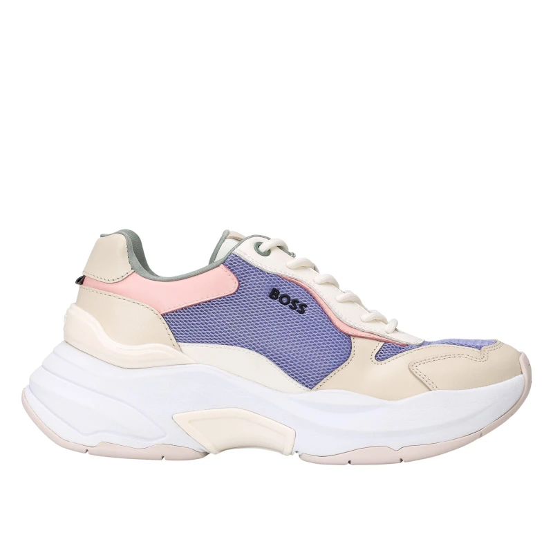 Image of Boss Noa Chunky Runn Trainers Purple female UK 3