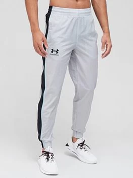 Image of Urban Armor Gear Training Woven Track Pants - , Grey/Black, Size L, Men