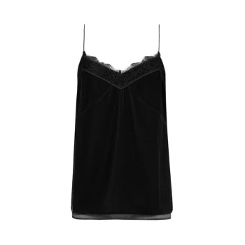 Image of AllSaints Noa Top - Black