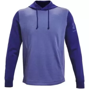 Image of Under Armour Armour Rival Terry Hoodie Mens - Purple