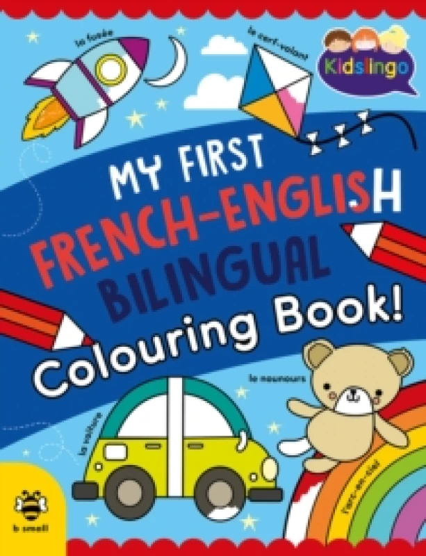 Image of My First French-English Bilingual Colouring Book Paperback / softback