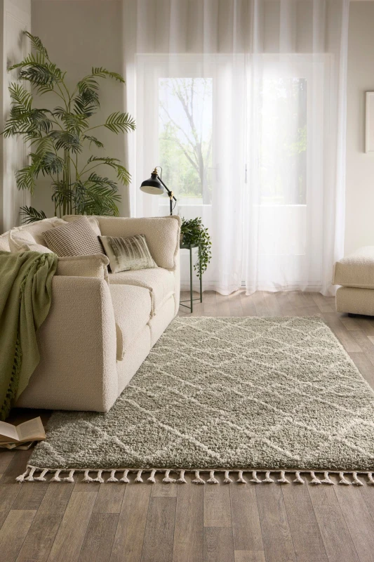 Image of Origin Casablanca Eucalyptus in Light Green Size: 80cm x 150cm Light Green Unisex 80cm x 150 cm