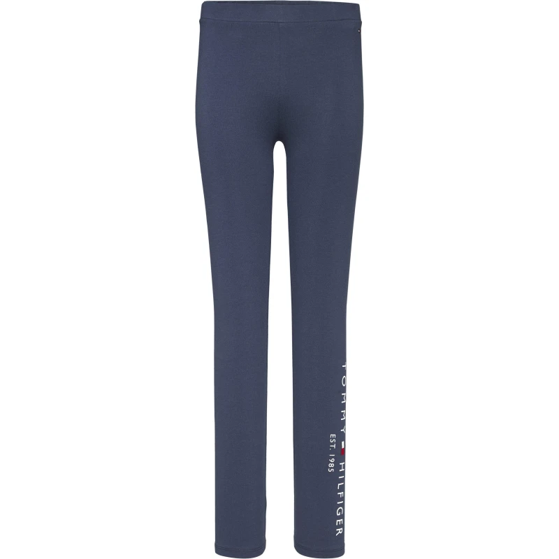Image of Tommy Hilfiger Essential Leggings - Blue Blue 13 - 14 Years