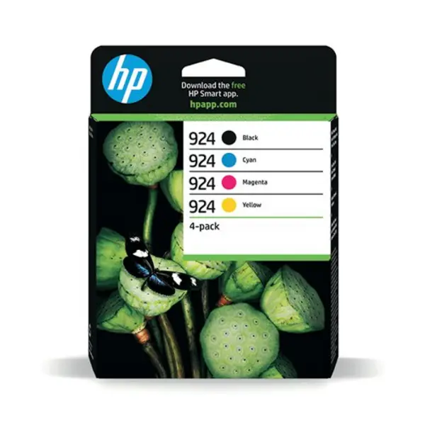 Image of HP 924 Ink Cartridge Multipack CMYK 6C3Z1NE 6C3Z1NE