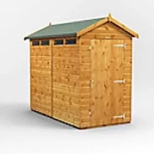 Image of Power Garden Shed 84PASS Golden Brown 8x4