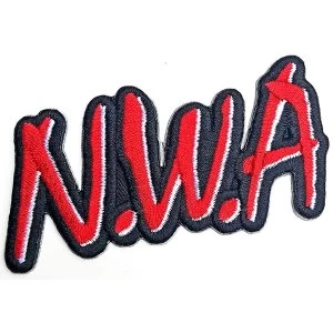 Image of N.W.A - Cut-Out Logo Standard Patch