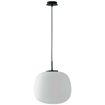 Image of Fan Europe Lighting - Fan Europe Tolomeo - Globe Ceiling Pendant, Black Opal, E27