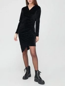 Image of Hugo Boss Wrap Smart Dress Black Size M Women