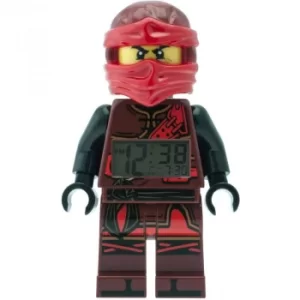 Image of Childrens LEGO Ninjago Time Twins Kai Minifigure Alarm Clock