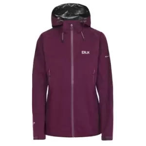 Image of Trespass Womens/Ladies Erika II Waterproof DLX Jacket (XXS) (Blackberry)